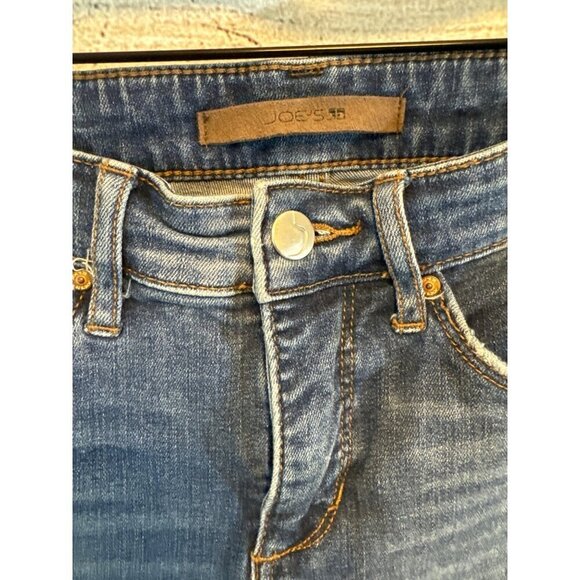 Joes Jeans Distressed Skinny Jeans Mid Rise Size 27 - Picture 2 of 4